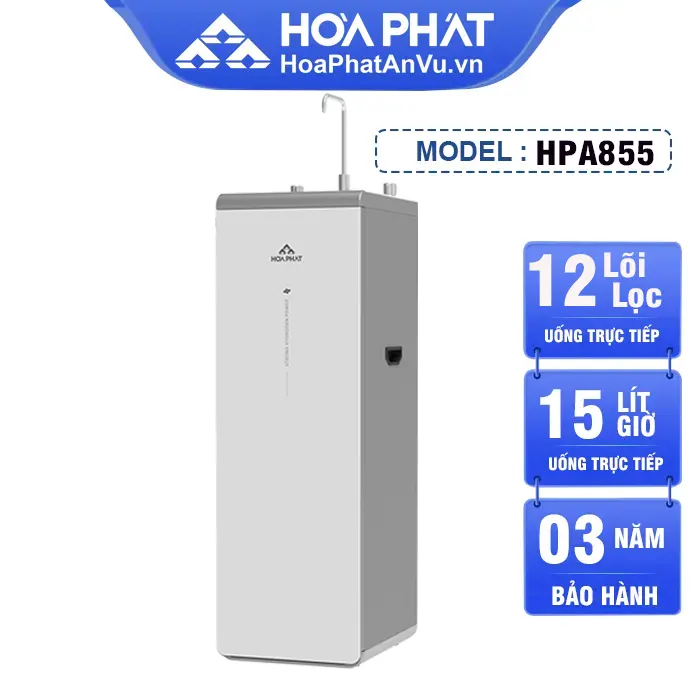 Máy lọc nước Hòa Phát HPR556 - 10 lõi lọc